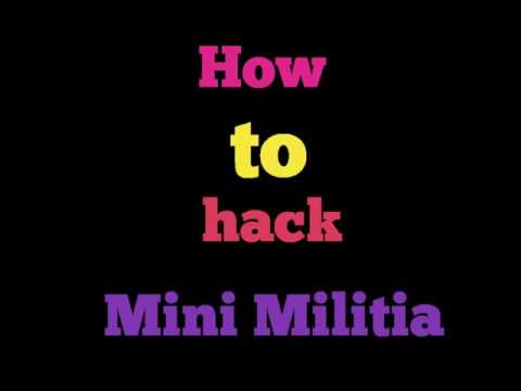 Trucos para hackear MINI MILITIA en 5 segundos