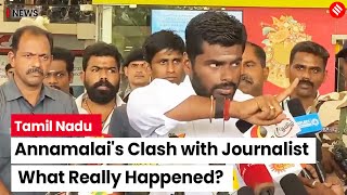 Tamil Nadu News: BJP Leader K Annamalai Faces Backlash for Targeting Female Journalist