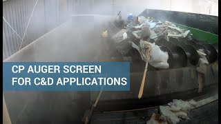 CP Auger Screen for C&D
