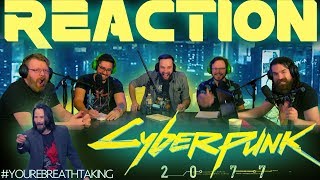 Cyberpunk 2077  Cinematic Trailer REACTION!! #E32019