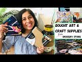 ART & CRAFT Supplies HAUL *INTERESTING ITEMS* I Bought Art Supplies from a GROCERY STORE in DUBLIN