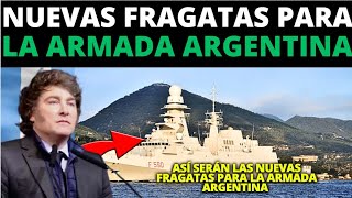 ¡¡ESPECTACULAR Así serán LAS NUEVAS Fragatas de Guerra Para la ARMADA ARGENTINA (Clase FREMM)¡¡