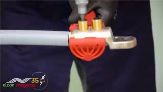 Short Video - Elcon Megarad - Ecold TES 2464 - Cold Shrinkable Outdoor Termination