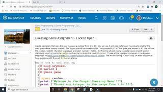 Guessing Game with while loop using python