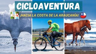 Documental - Mi 1° Viaje Cicloturista solitario COSTA ARAUCANÍA  - Trovolhue, Nehuentúe y Moncul