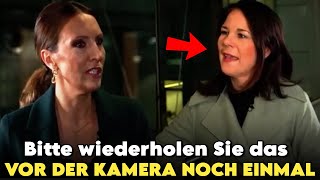 ⚡️VOR 3 MINUTEN! Baerbock wusste nicht, dass die Kameras eingeschaltet waren, und SAGTE DAS