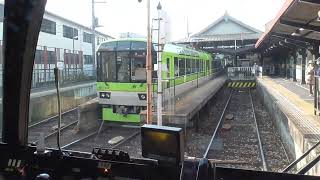 【車窓展望】叡山電鉄ひえい出町柳駅～元田中駅