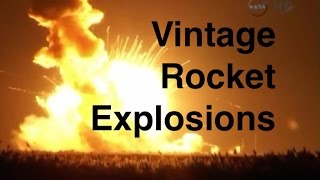 A Vintage Space Take on the Antares Launch Explosion