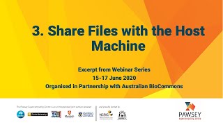 Share Files with the Host Machine