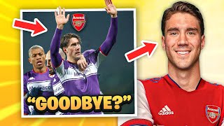 Dusan Vlahovic Waves GOODBYE To Fiorentina Fans? | Aubameyang Returns To Arsenal!
