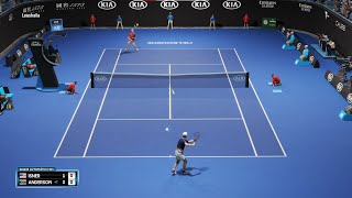 Kevin Anderson vs John Isner ATP Melbourne /AO.Tennis 2 |Online 23 [1080x60 fps] Gameplay PC