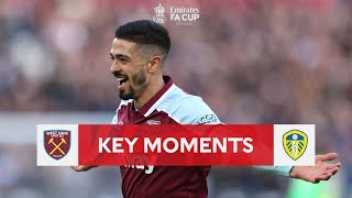 West Ham United v Leeds United | Key Moments | Third Round | Emirates FA Cup 2021-22