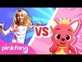 Baby Shark Dance Battle | Baby Shark Challenge | Lara's Adventures Channel vs Pinkfong! Remix