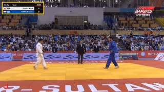 Takeshi SASAKI vs Shodmon RIZOEV, -81KG, Final, Asian Senior Championships 2022