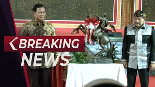 BREAKING NEWS - Sambutan Menhan Prabowo di Penandatanganan Replika Kraton Majapahit di Jakarta