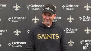 Saints HC Dennis Allen talks the environment in Minnesota