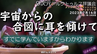 23.7.14 | 宇宙からの合図に耳を傾けて∞9次元アルクトゥルス評議会～ダニエル・スクラントンさんによるチャネリング【アルクトゥルス評議会】