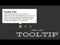 Pure Tooltip CSS && HTML Hover Effects | Custom Tooltip with only CSS