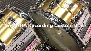 【SHIBUYA WEST 】YAMAHA Recording Custom Brass RRS1465/RRS1365