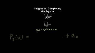 6.10b Integration, Completing the Square - AP Calculus BC