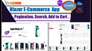 .NET 8 Blazor eCommerce:  Nice Pagination⏭️, Dynamic Search🔍, Cart Management🛒 - Full-Featured App🛍️