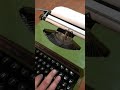 Silver Seiko Typewriter