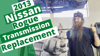 2013 Nissan Rogue Transmission Removal AWD. CVT Removal and Installation the Easy Way!!