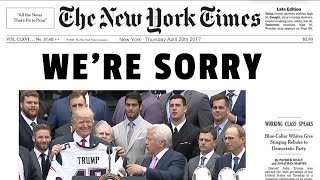New York Times Apologizes for Fake News