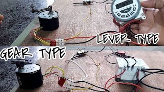 PT. 2.. 5 PINS PROGRAMMABLE TIMER WIRING+LIMIT SWITCH+2 WIRED MOTOR/3 WIRED MOTOR