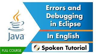 Errors and Debugging in Eclipse - English