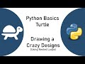 Python Turtle Basics - Fancy Designs Using Nested Loops