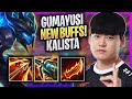 GUMAYUSI TRIES KALISTA WITH NEW BUFFS! - T1 Gumayusi Plays Kalista ADC vs Lucian! | Season 2023