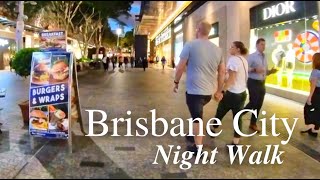 Brisbane City Walk I Brisbane  Australia Walk I Rush Hour Walk in Brisbane