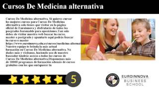 Cursos De Medicina alternativa