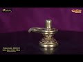 kalarambh brass shivling idol murti statue for home office pooja puja room mandir table decor