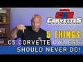 5 Things a C5 Corvette Owner Should Never Do