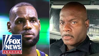 LAPD officer who penned letter to LeBron slams 'dangerous' police rhetoric