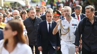 Bộ trưởng Bộ Quân đội Pháp thăm di tích nổi tiếng gắn liền với chiến dịch Điện Biên Phủ