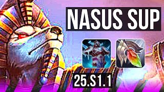 NASUS \u0026 Swain vs YUUMI \u0026 Xayah (SUP) | Comeback | KR Diamond | 25.S1.1