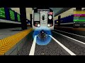 johny plays roblox r and q train subway simulator train game new r179 train u0026 redbird