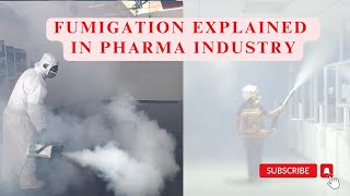 Fumigation Explained in Pharma Industry #pharmaeducation #fumigation#microbiology