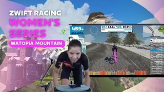 Zwift women's racing series - Watopia mountain - CAT 1