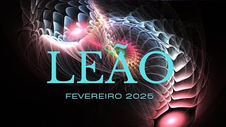 ♌LEÃO FEV/25♌ALGUÉM VAI PASSAR A DAR O VALOR QUE VOCÊ MERECE UMA CURA ACONTECE NA TUA VIDA AMOROSA💑