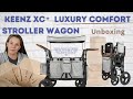 Keenz XC+ Four Passenger Stroller Wagon | Review | Assembly | Unboxing