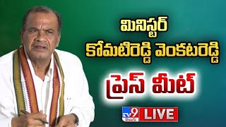 Komatireddy Venkat Reddy Press Meet LIVE - TV9