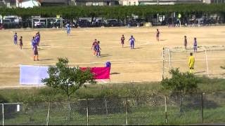 第45回山陽親善少年サッカー大会決勝　水呑FC　vs　府中FC　前半