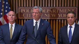 NYC Mayor de Blasio says 8 dead in terror attack