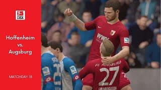 TSG Hoffenheim - FC Augsburg 2-3 | Highlights | Matchday 18 - Bundesliga 2021/22 | FIFA 16