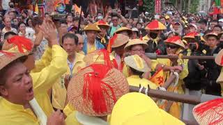 20240929 甲辰正科 東港迎王 北區繞境 大千歲在博愛街 準備進大總理壇 -大千歲為大總理加持