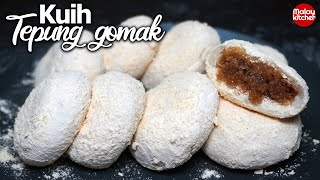 kuih tepung gomak atau kuih abuk-abuk | Lembut dan Sedap dari yang lain